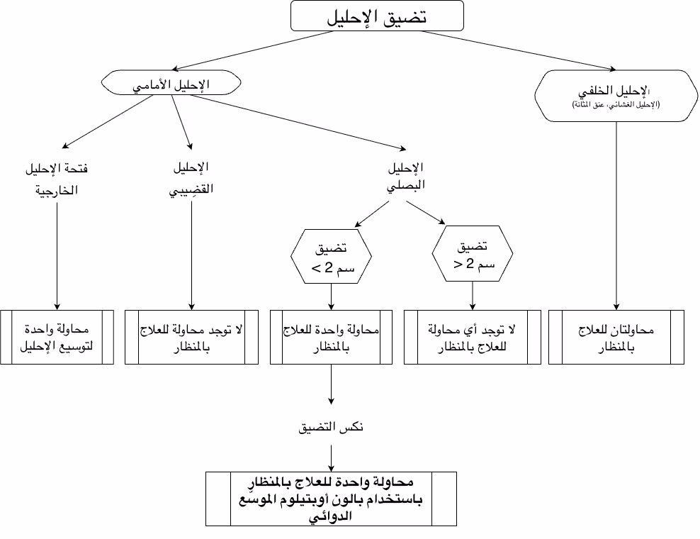 خوارزمية لاتخاذ القرار تحدد مؤشرات العلاج بالمنظار وتُبرز دوره المحدود في تدبير تضيق الإحليل